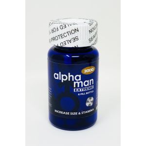 Alpha Man Extreme 3000 Bottle 6 Count Pill Male Sexual Enhancement