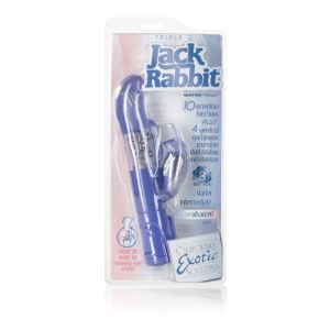 Triple G Jack Rabbit Vibrator Purple Cal Exotic Novelties