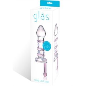 Glas Candy Land Juicer Dildo Swirly Extra Stimulation