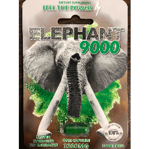 Elephant 9000 Male Enhancement Pill 1200 mg