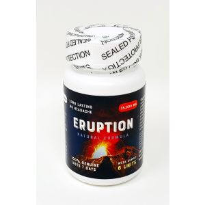Eruption 35000mg Male Sexual Enhancement Gold 6 Count Bottle Pill