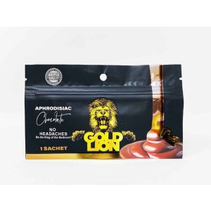 Gold Lion Aphrodisiac Sachet Chocolate Male Enhancement