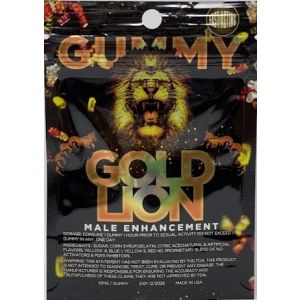 Gold Lion Gummy Male Sexual Enhancement Supplement