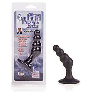Silicone Graduated Prostate Probe Black Cal Exotic Novelties