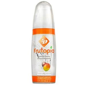 Personal Lubricant Natural Flavor Mango Passion ID Frutopia 3.4 oz 