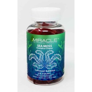 Miracle Sea Moss Chondrus Crispus Bottle front