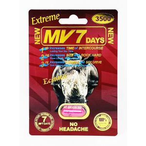 MV 7 Days 3500mg Extreme Male Sexual Enhancement Pill