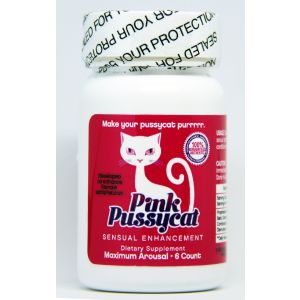 Pink Pussycat Female Sensual Enhancement Pill 3000mg bottle