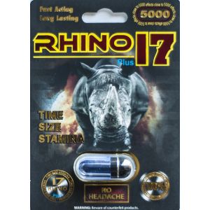 Rhino 17 5000 Male Sexual Performance Enhancer Pill For Man