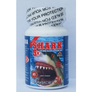 Shark 5K Male Sexual Performance Enhancement 6 Pills 