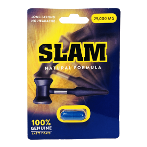 Slam 29000mg Natural Formula Male Enhancement Blue