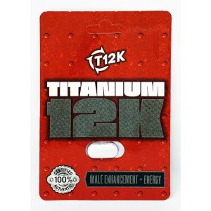 Titanium 12K Male Enhancement Energy Supplement