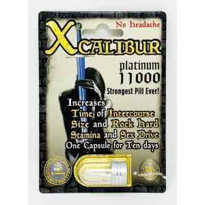 Xcalibur Black 11000 Male Sexual Performance Enhancement Strongest Pill