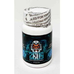 Zeus 3 Count Bottle Male Libido Enhancement